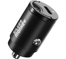 Silver Monkey PD-CPCT30-SM 30W 1x USB-C PD car charger - black