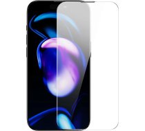 Baseus Set of 2x Tempered Glass for iPhone 14 Pro Full Screen with Speaker Cover 0.3mm + Mounting Frame