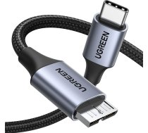Ugreen USB C / micro USB-B 3.0 cable Ugreen US565 5Gb/s 3A 1m - gray