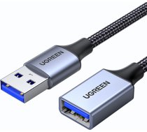 Ugreen extension cable adapter USB (male) - USB (female) 3.0 5Gb/s 1m gray (US115)