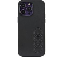 Audi Synthetic Leather iPhone 14 Pro Max 6.7" black/black hardcase AU-TPUPPCIP14PM-TT/D1-BK