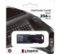 Kingston Zibatmiņa Kingston DataTraveler Exodia Onyx 256GB