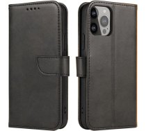 Hurtel Magnet Case case for Realme GT Neo 5 / Realme GT3 flip cover wallet stand black