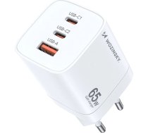 Wozinsky CGWCW 65W USB-A / 2 x USB-C GaN wall charger - white