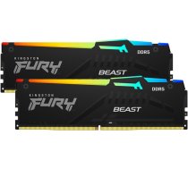 Kingston DRAM 16GB 6000MT/s DDR5 CL36 DIMM (Kit of 2) FURY Beast RGB EXPO EAN: 740617331905