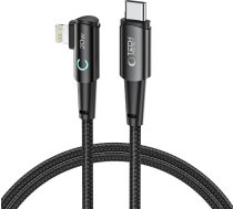 Tech-Protect UltraBoost L Lightning (angled) / USB-C (straight) PD 20W 3A 1m cable - gray