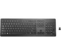HP HP Premium Anodized Aluminium Wireless Keyboard - Black - US ENG