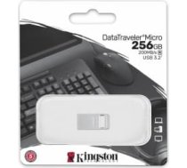 Kingston Zibatmiņa Kingston DataTraveler Micro 256GB Ultra-small