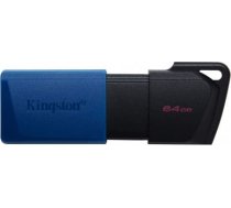 Kingston 64GB USB3.2 Gen 1 DataTraveler Exodia M (Black + Blue), EAN: 740617326260