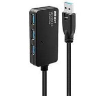 Lindy CABLE USB3 EXTENSION HUB 10M/ACTIVE 43159 LINDY