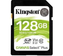 Kingston MEMORY SDXC 128GB C10/SDS2/128GB KINGSTON
