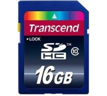 Transcend MEMORY SDHC 16GB/CLASS10 TS16GSDHC10 TRANSCEND