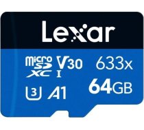 Lexar MEMORY MICRO SDXC 64GB UHS-I/LMS0633064G-BNNNG LEXAR