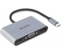 Dicota USB-C Portable 5-in-1 Dock 4K HDMI/DP PD 100W