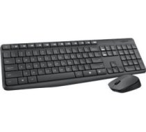 Logilink LOGITECH MK235 wireless Keyboard + Mouse Combo Grey - (US)