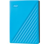 Western Digital HDD External WD My Passport (4TB, USB 3.2) Blue