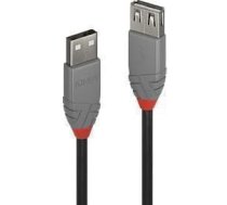 Lindy CABLE USB2 TYPE A 5M/ANTHRA 36705 LINDY