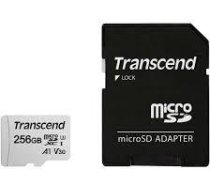 Transcend MEMORY MICRO SDXC 256GB W/ADAP/C10 TS256GUSD300S-A TRANSCEND
