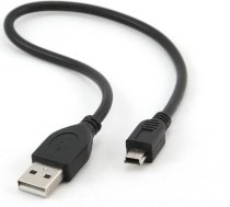 Gembird CABLE USB2 AM-MINI 30CM BLACK/CCP-USB2-AM5P-1 GEMBIRD