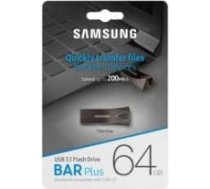 Samsung Samsung BAR Plus MUF-64BE4/APC 64 GB, USB 3.1, Grey