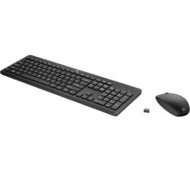 HP HP 235 Wireless Mouse Keyboard Combo - Black - EST