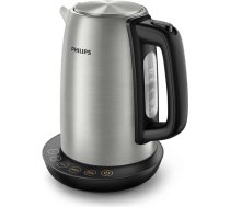 Philips Kettle HD9359/90 Electric, 2200 W, 1.7 L, Stainless steel/Plastic, 360° rotational base, Grey