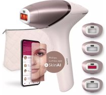 Philips IPL Hair Removal Device with SenseIQ | BRI977/00 Lumea 9900 Series | Bulb lifetime (flashes) 450.000 | Number of power levels 5 | Rose