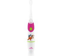 ETA SONETIC Toothbrush 071090010 Battery operated, For kids, Number of brush heads included 2, Sonic technology, White/ pink