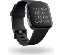 Fitbit Versa 2 Smart watch Carbon Aluminum Black