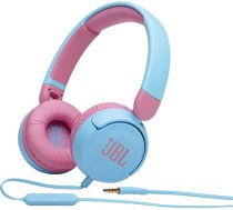 JBL on-ear  austiņas bērniem, zilas ar rozā - JBLJR310BLU