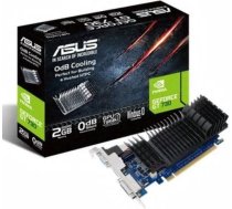 Asus GF GT730-SL-2GD5-BRK NVIDIA, 2 GB, GeForce GT 730, GDDR5, Memory clock speed 5010 MHz, PCI Express 2.0, HDMI ports quantity 1, DVI-D ports quantity 1, Cooling type Passive, Processor     frequency 902 MHz