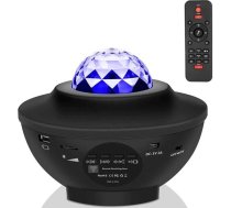 Elight S1 Star Galaxy Sky projector with Bluetooth speaker USB / Micro SD Play Remote Black