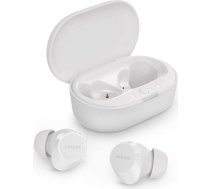 Philips in-ear true bezvadu austiņas ar portatīvo uzlādes ietvaru, baltas - TAT1209WT/00