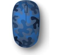 Microsoft Bluetooth Mouse Camo 8KX-00024 Wireless, Blue