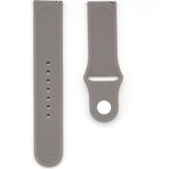 Connect 20mm Silicone Loop Watch Strap (S/M 110mm) Gray