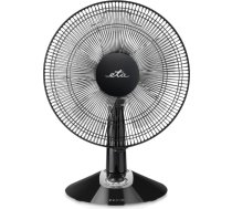 ETA Zefir 160790010 Table Fan, Number of speeds 3, 45 W, Oscillation, Diameter 30 cm, Black