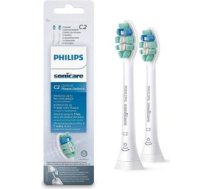 Philips Toothbrush Brush Heads HX9022/10 Sonicare C2 Optimal Plaque Defence Heads, For adults, Number of brush heads included 2, Sonic technology, White