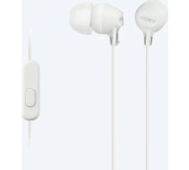 Sony in-ear austiņas (baltas) - MDR-EX15APW