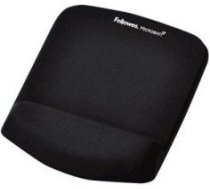 Fellowes Mouse pad with wrist support PlushTouch, black