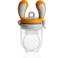 Kidsme Food Feeder bērna ēdināšanas ierīce cietiem produktiem (liels), Amber, no 6 mēn. - 160337AM