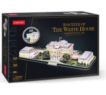 Cubic Fun Puzzle 3D LED White House