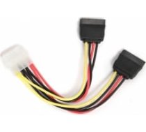 Gembird Kabelis Gembird 2 x SATA - Molex