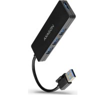 Axagon HUE-G1A 4x USB3.0 Superspeed SLIM USB hub w. 14cm Type-A cable