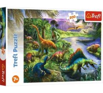 Trefl Puzzle 200 elements Predatory dinosaurs