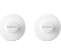 Brabantia ReNew vannas istabas dvieļu pakaramie, 2 gab., White - 280344