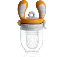 Kidsme Food Feeder bērna ēdināšanas ierīce cietiem produktiem (vidējs), Amber, no 4 mēn. - 160350AM