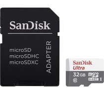 Sandisk Ultra microSDHC 32GB + SD Adapter 100MB/s Class 10 UHS-I, EAN: 619659184377