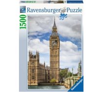 Ravensburger Polska Puzzle 1500 elements Funny cat on the Big Ben