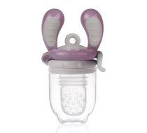 Kidsme Food Feeder bērna ēdināšanas ierīce cietiem produktiem (vidējs), Plum, no 4 mēn. - 160350PL