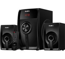 Sven MS-307 20W+2x10W; LED display; USB/SD-card support; FM radio; Remote control; Mute/ST-BY modes; Bluetooth